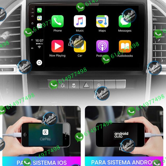 Radio Pantalla CARPLAY para Mercedes Benz Vito 3
