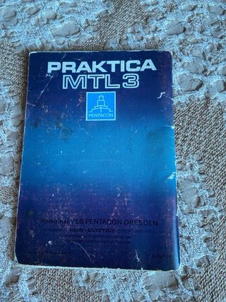 Manuale Praktica MTL3 vintage