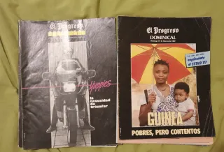COLECCIONISMO Revistas El Progreso e Ideal Dominic