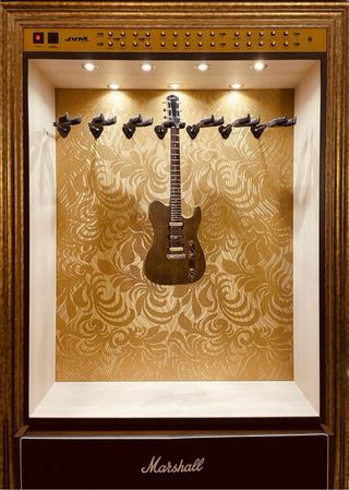 Guitarra Godin radium carbon black