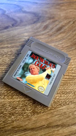 Jack Nicklaus Golf Game Boy Nintendo