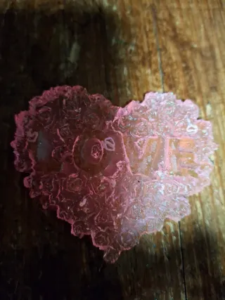 Figura Gatito Resina Verde Brillante