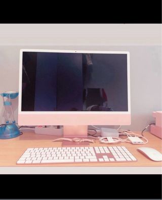 iMac 24”+ Adaptador HDMI + impresora y soporte TV