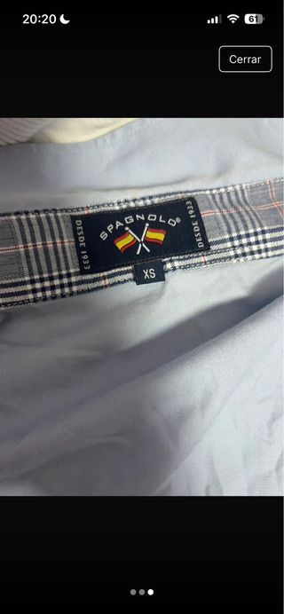 Camisa Spagnolo Azul