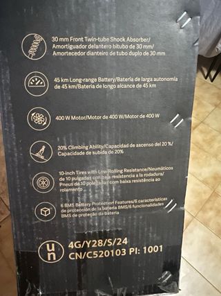 Patinete Eléctrico Xiaomi 5Elite ES garantia 2años