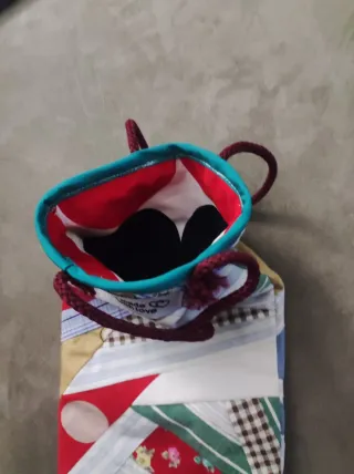 sacchetto regalo per bottiglie 35x15 handmade