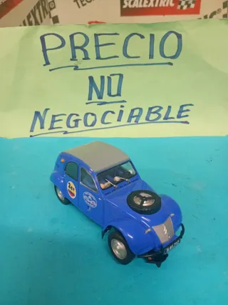 Citroen 2CV Scalextric Azul