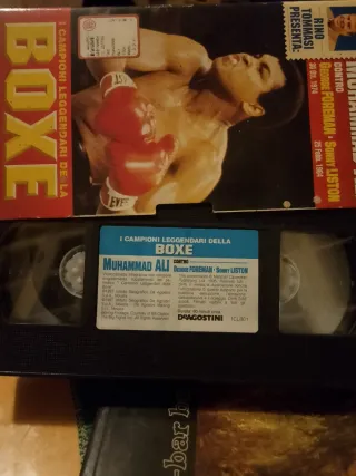 VHS Muhammad Ali contro Foreman/Liston
