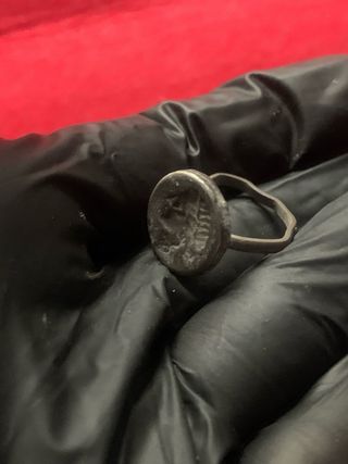 Anillo Romano Incuso Plata Réplica