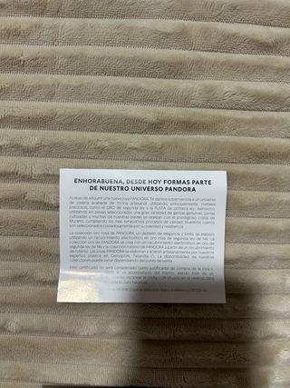 Anillo Pandora Corazón · Talla 54 (7) Pack entero