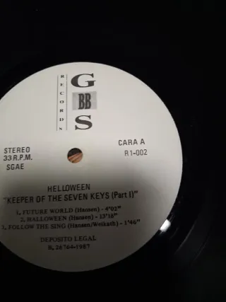 Helloween keeper of the seven keys part I vinilo