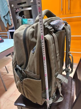 Mochila alto 0,55 ancho de 0,35 a 0,40 fondo 0,30