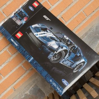 Caja vacía de Lego Technic 42154 Ford GT