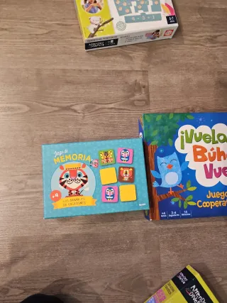 Lote de 6 juegos infantiles educativos