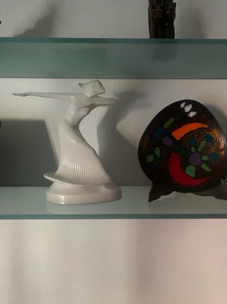 Escultura Art Déco Hutschenreuther Porcelana