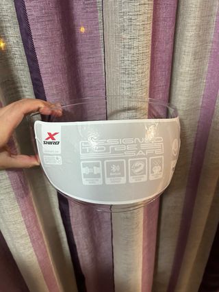 Visera casco shiro  nueva