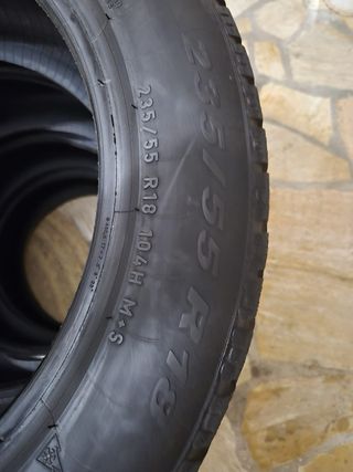 4 Ruedeas invierno pirelli