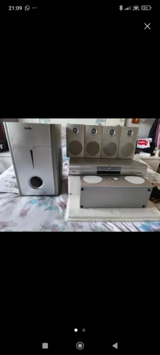 Música, DVD, equipo