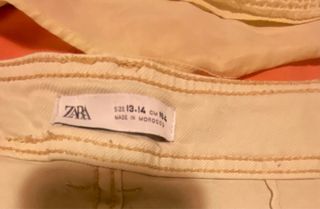 Conjunto Zara niña pantalón y top