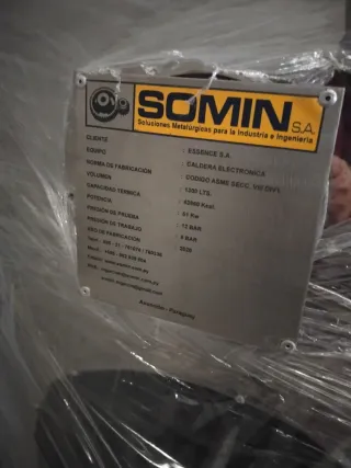 Calentador de agua industrial Somin