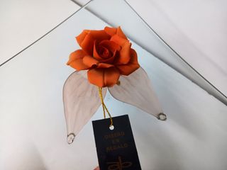 Fuente centro de mesa vidrio y cerámica