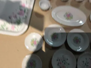 Juego de porcelana vintage mixto juguete