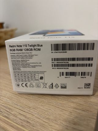 Xiaomi Redmi Note 11S Negro