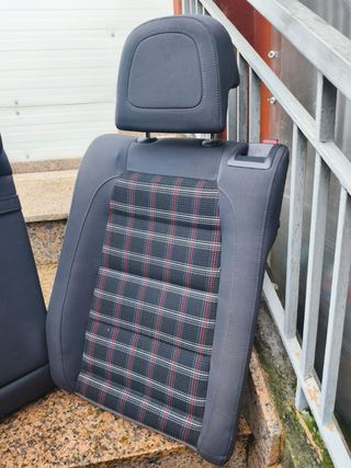 Asientos Golf 5 GTI Tela Cuadros