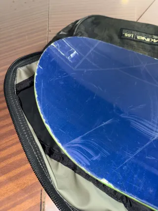 Tabla Snowboard con Fijaciones y Funda