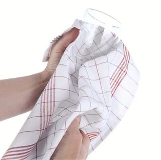 6 Panni da Cucina Classici a Quadri di Spugna!!