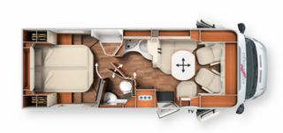 Carthago cama en isla