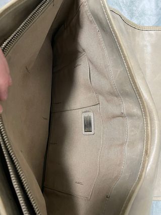 Borsa Fendi scamosciata logata