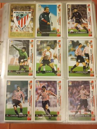 Álbum Cromos temporada 97-98 MC Sport