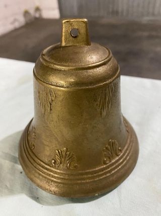 Campana Bronzo Decorata