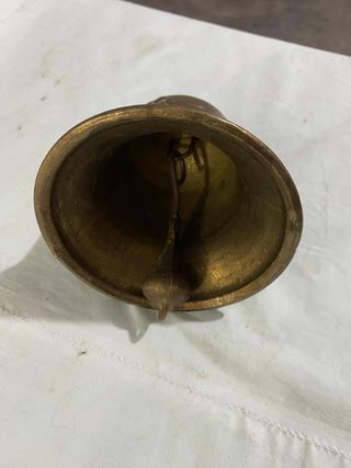 Campana Bronzo Decorata