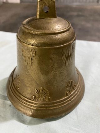 Campana Bronzo Decorata