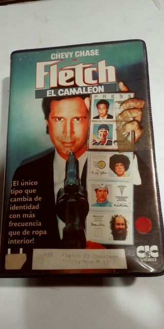 Película Betamax Fletch El Camaleón