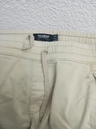 Lote 3 Pantalones Cargo Beige y Negro