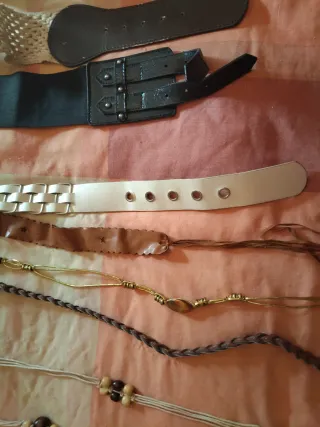 Lote de cinturones varios