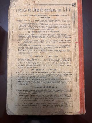 Libro antiguo 1905  “Gramática Castellana”