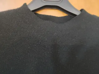 Abito maglia mezze maniche nero