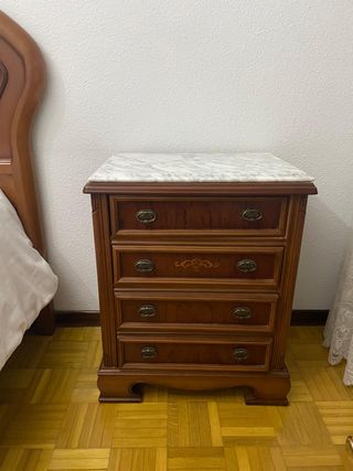 Dormitorio completo madera