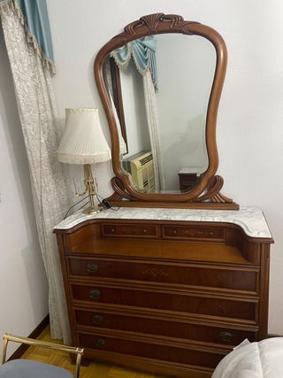 Dormitorio completo madera