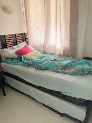 Somier nido 90x190cm + 2 colchones