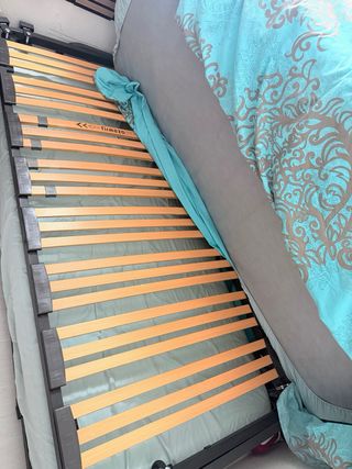 Somier nido 90x190cm + 2 colchones