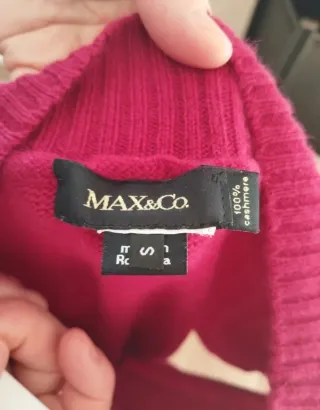Max e Co Maglione Cashmere Taglia Unica