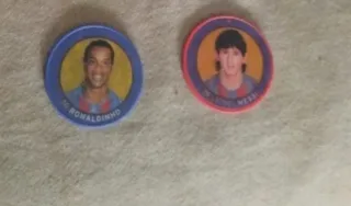 Tazo de Messi de colección del FC Barcelona