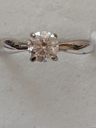 Anillo Oro 18k Diamante 1.00 Ct SI2/D