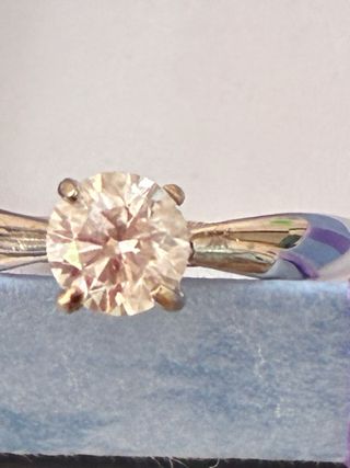 Anillo Oro 18k Diamante 1.00 Ct SI2/D