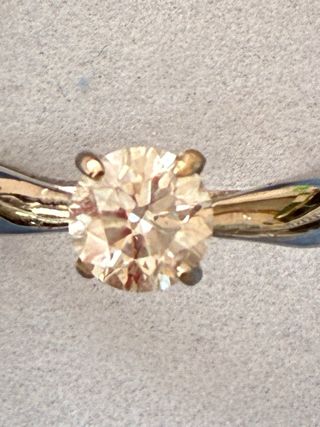 Anillo Oro 18k Diamante 1.00 Ct SI2/D